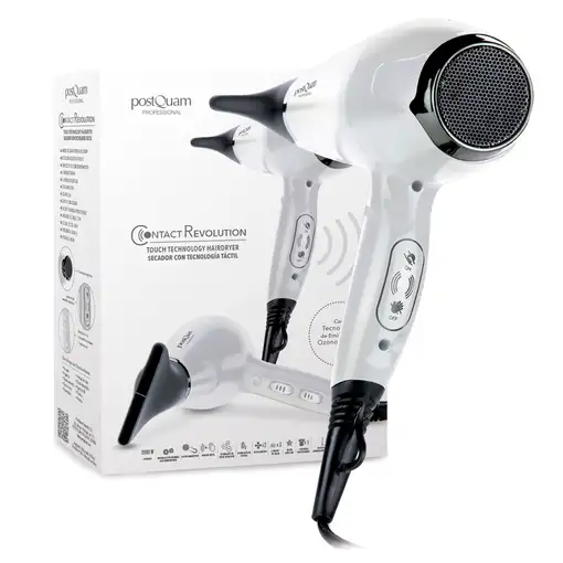 CONTACT REVOLUTION TOUCH TECHNOLOGY HAIR DRYER