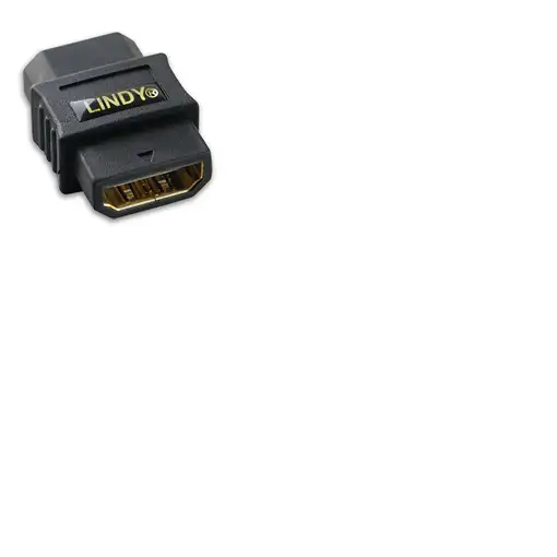 Lindy 41230 cambiador de género para cable HDMI Negro