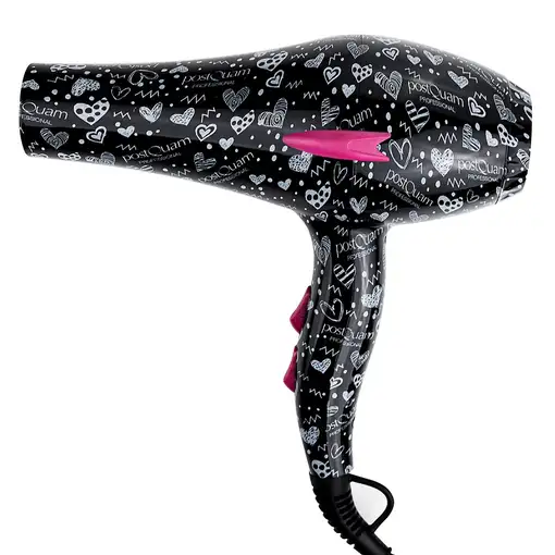 PostQuam PQPAE1005 secador 2400 W Negro, Rosa
