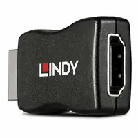 Lindy 32104 cambiador de género para cable HDMI-A Negro