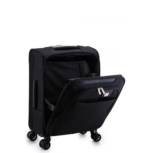 Urban Factory City Classic Trolley 39,6 cm (15.6'') Maletín con ruedas Negro