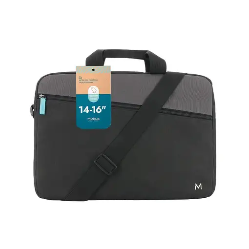 Mobilis The One Essential 40,6 cm (16") Maletín Negro, Gris