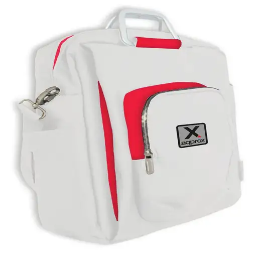 Approx appNBST15x 39,6 cm (15.6\) Mochila bandolera Rojo, Blanco