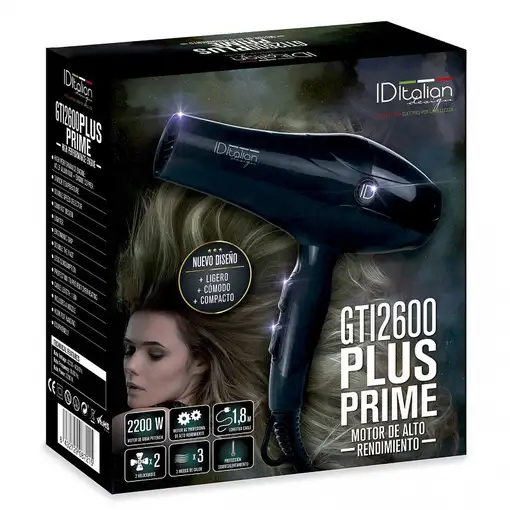 Italian Design GTI 2600 Plus Prime secador 2200 W Negro