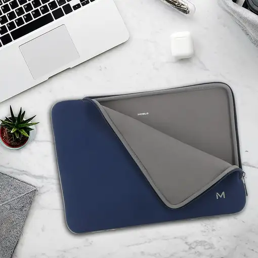 Mobilis 049022 maletines para portátil 40,6 cm (16") Funda Gris, Marina