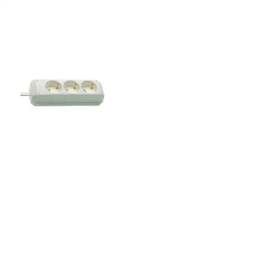Brennenstuhl 1158610 base múltiple 3 salidas AC Blanco