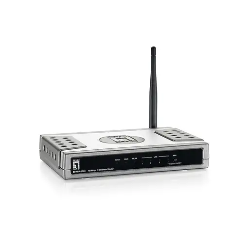 LevelOne WBR-6003 router inalámbrico Ethernet rápido Plata