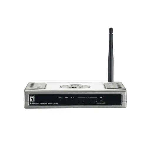 LevelOne WBR-6003 router inalámbrico Ethernet rápido Plata