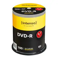 Intenso DVD-R 4.7GB 4,7 GB 100 pieza(s)