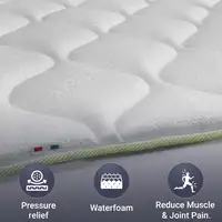 The White Stone Topper Refrescante 200x200 | Cooler-Technologie, ortopédico | 4 cm