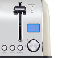Tostadora Bianca Pro PIXTON( 4 Tostadas - 1500 W - Pantalla LCD)
