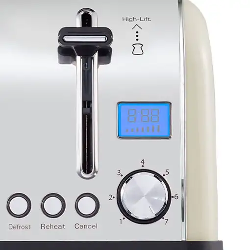 Tostadora Bianca Pro PIXTON( 4 Tostadas - 1500 W - Pantalla LCD)
