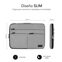 Funda para Portátil Air Padding 360 Sleeve 13.3 a 14\  Gris