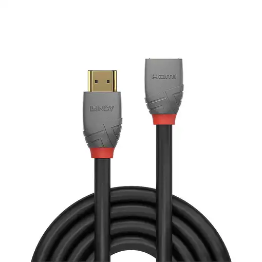 Lindy 36475 cable HDMI 0,5 m HDMI tipo A (Estándar) Negro