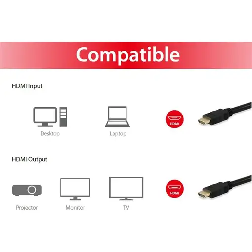 Equip 119375 Cable HDMI 2.0, 20 m, 4K/30 Hz