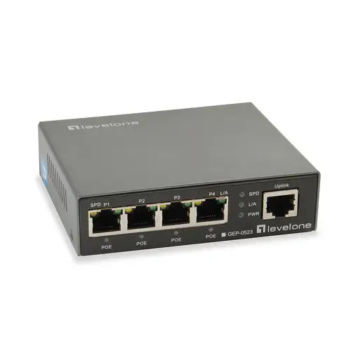LevelOne GEP-0523 switch Gigabit Ethernet (10/100/1000) Energía sobre Ethernet (Po