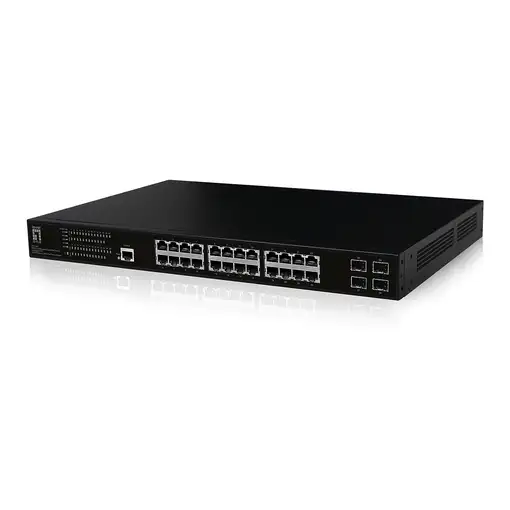 LevelOne GEP-2861 switch Gestionado L2 Gigabit Ethernet (10/100/1000) Energía sobr