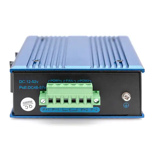 Digitus Conmutador de red Fast Ethernet de 4 puertos, industrial, no gestionado, 1