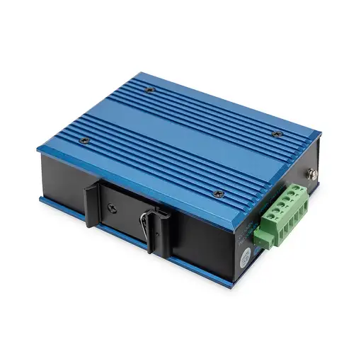 Digitus Conmutador de red Fast Ethernet de 4 puertos, industrial, no gestionado, 1