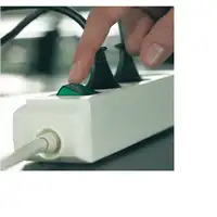 Brennenstuhl 1152920 base múltiple 5 m 3 salidas AC Interior Blanco