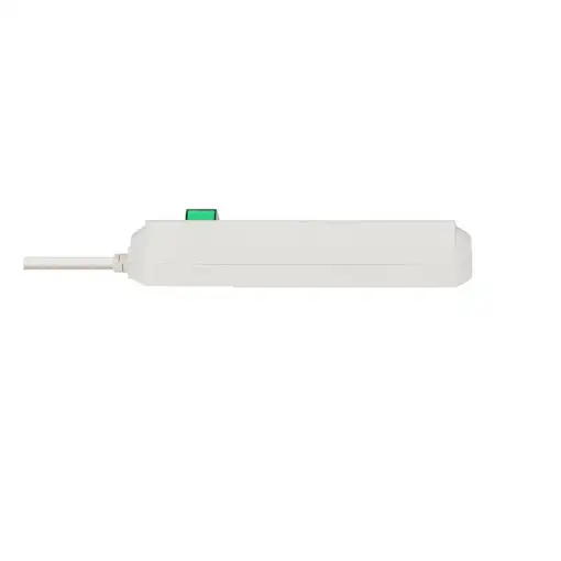 Brennenstuhl 1152920 base múltiple 5 m 3 salidas AC Interior Blanco