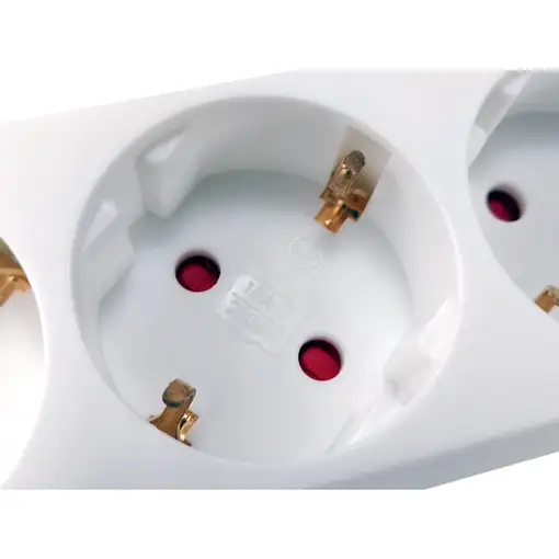 Equip 245552 base múltiple 1,5 m 6 salidas AC Interior Blanco