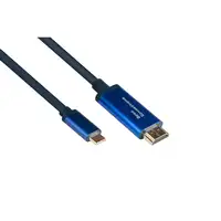 Alcasa 4520-CSF015B adaptador de cable de vídeo 1,5 m USB Tipo C HDMI tipo A (Está