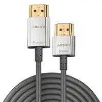 Lindy 41676 cable HDMI 4,5 m HDMI tipo A (Estándar) Negro, Oro, Plata