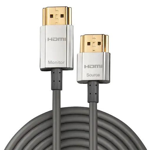 Lindy 41676 cable HDMI 4,5 m HDMI tipo A (Estándar) Negro, Oro, Plata