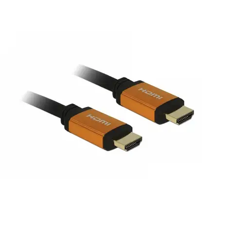 DeLOCK 85728 cable HDMI 1,5 m HDMI tipo A (Estándar) Negro, Oro