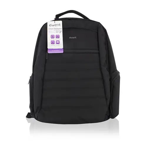 Ewent Urban 43,9 cm (17.3'') Funda tipo mochila Negro