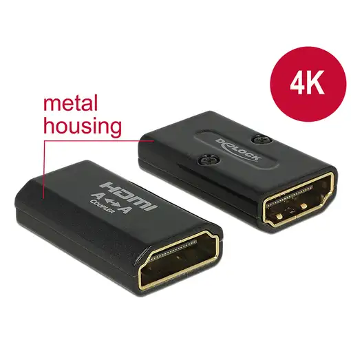 DeLOCK HDMI/HDMI Negro