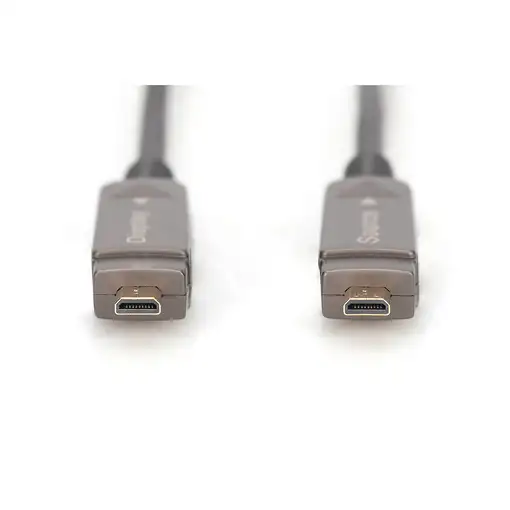 Digitus Cable de fibra óptica híbrido 4K HDMI AOC con 30m conector desmontable