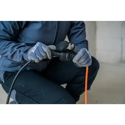 Brennenstuhl 1169960 base múltiple 5 m Exterior Negro, Naranja