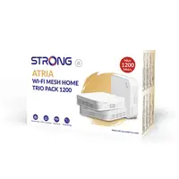 Strong WI-FI MESH HOME TRIO PACK 1200 Doble banda (2,4 GHz / 5 GHz) Wi-Fi 5 (802.1