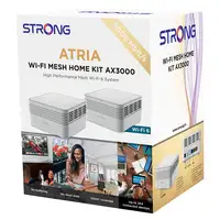 Strong MESHKITAX3000 sistema Wi-Fi Mesh (Wi-Fi en malla) Doble banda (2,4 GHz / 5