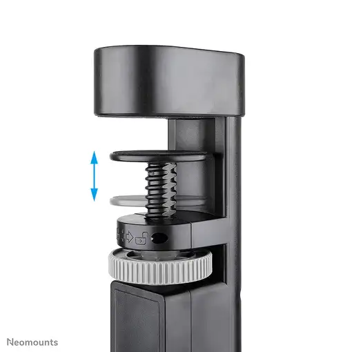Neomounts DS22-840BL6 Regleta de sobremesa con abrazadera y puertos USB-C y USB-A