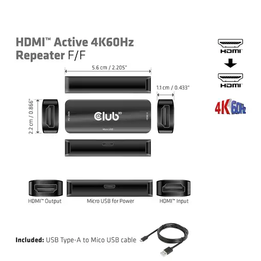 CLUB3D CAC-1307 cable HDMI