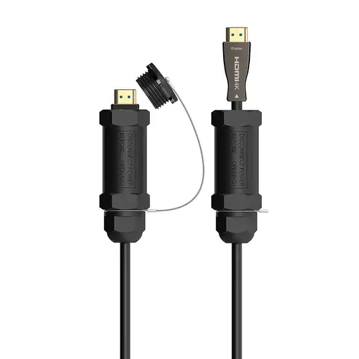 AISENS Cable HDMI V2.1 AOC con Armadura Ultra Alta Velocidad / Hec 8K@60Hz 4K@120H
