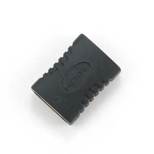 Gembird A-HDMI-FF cambiador de género para cable Negro