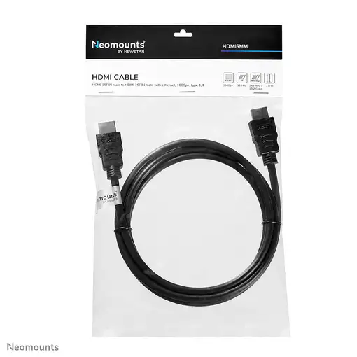 Neomounts HDMI6MM Cable HDMI - 1.8 metros