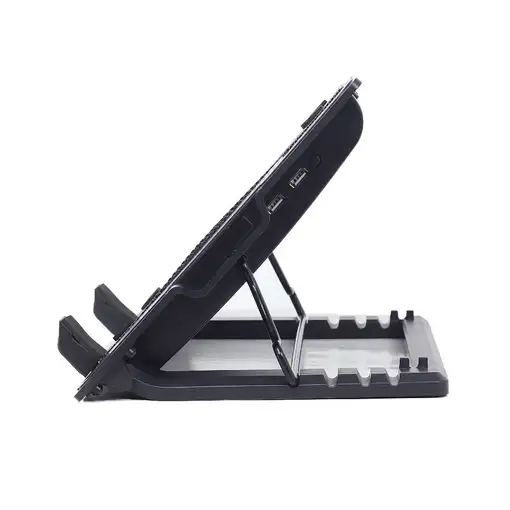 Gembird NBS-1F17T-01 almohadilla fría 43,2 cm (17") 1500 RPM Negro