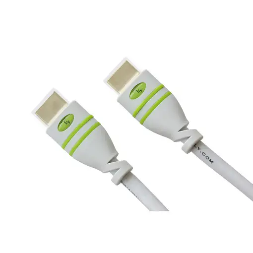 Techly 5.0m HDMI M/M cable HDMI 5 m HDMI tipo A (Estándar) Blanco