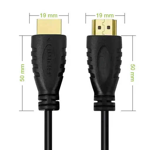 Techly ICOC HDMI2-4-060 cable HDMI 6 m HDMI tipo A (Estándar) Negro