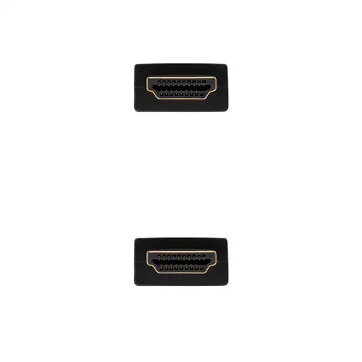 Nanocable Cable HDMI V2.0 4K@60Hz 18Gbps A/M-A/M, 0.5 m, Negro