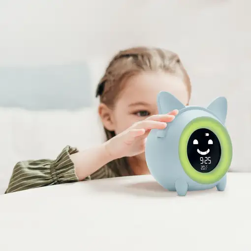 Despertador infantil educativo luz quitamiedos multifunciones Eden 477347 Metronic