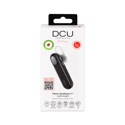 DCU Tecnologic Auricular Mono Bluetooth LIGHTWEIGHT