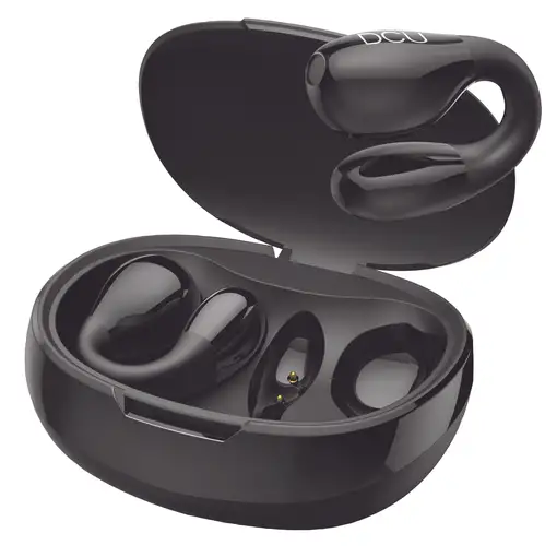 DCU Tecnologic Auriculares Bluetooth CLIP BUDS negros