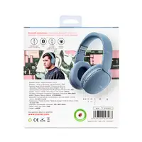 Auriculares Bluetooth 5.0 multifunción azules con Radio y Manos Libres