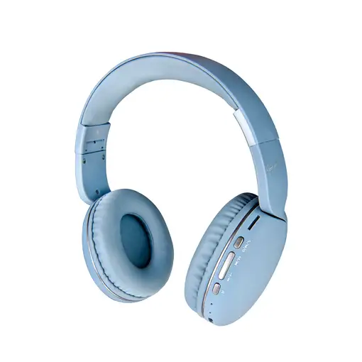 Auriculares Bluetooth 5.0 multifunción azules con Radio y Manos Libres